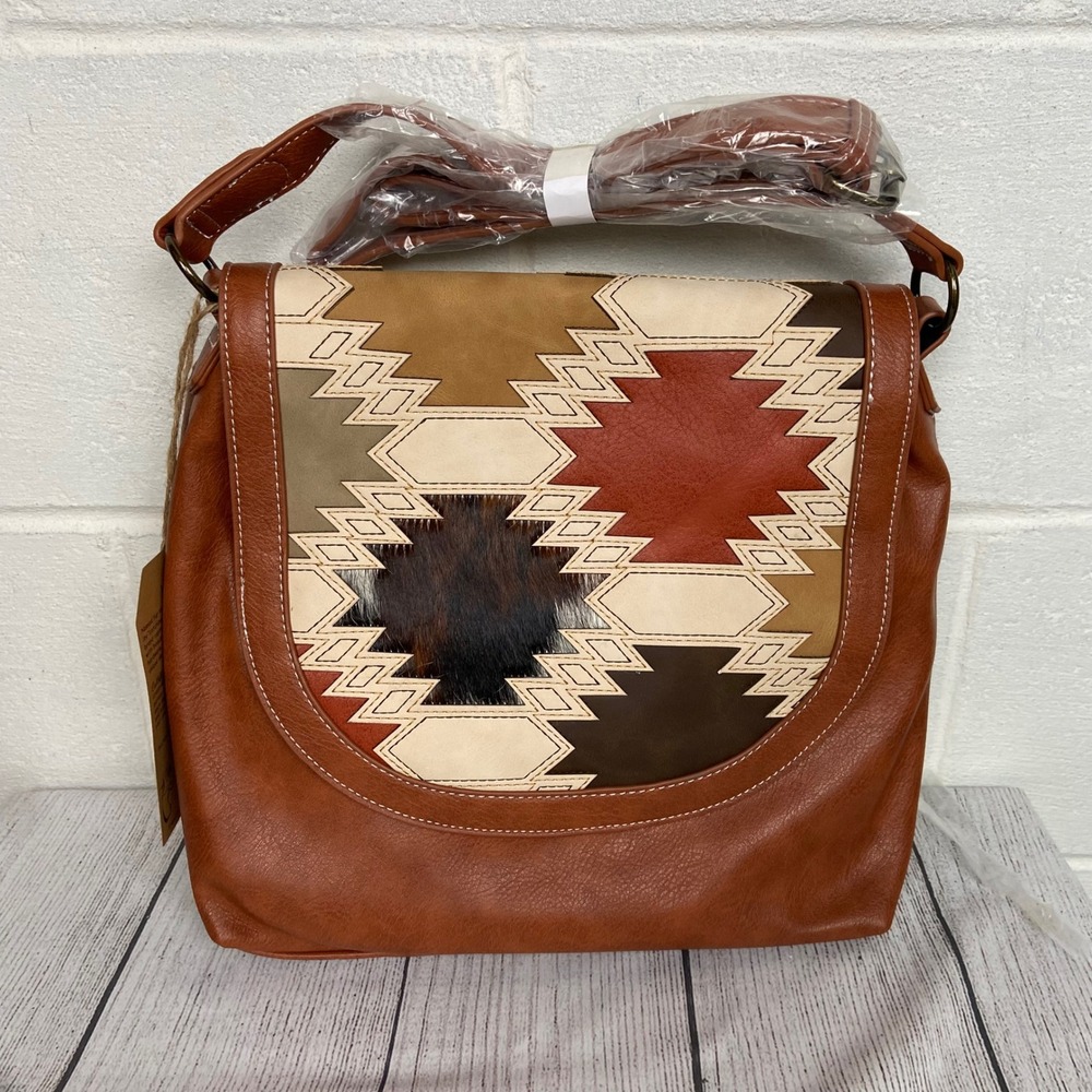 Catchfly Studio Aztec Crossbody Bag Concealed Carry Western‎ Purse